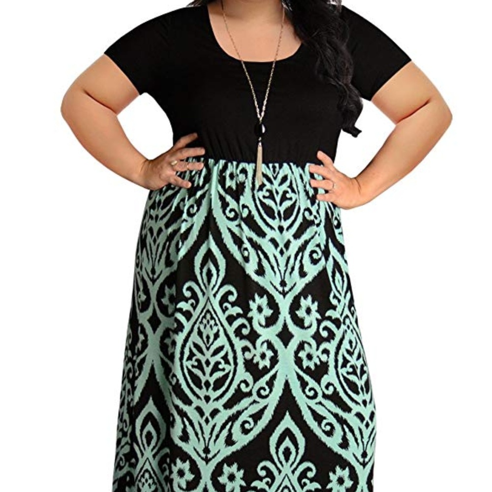 Nemidor Women's Chevron Print Summer Short Sleeve
